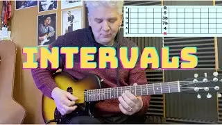 Learning Intervals on the fretboard