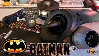 Build the 1989 Tim Burton Batmobile 1:8 Scale - ALTAYA TRIAL - Stages 1-4