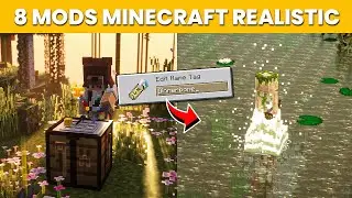 8 MOD MINECRAFT KEREN DAN REALISTIC UNTUK SURVIVAL 1.20/1.21