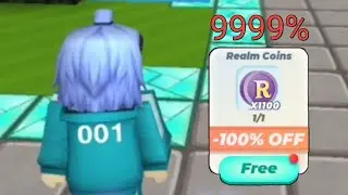 Blockman go Realm City || #5 9999% OFF!!🥰 How to Get Free Realm Coins X1100!.. V2.33.1