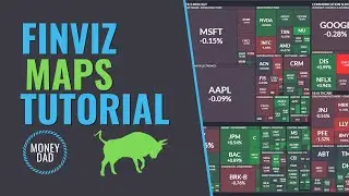 FINVIZ Maps Tutorial - Financial Visualizations For The Visual Learner - Stock Market Heat Map