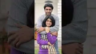 Vikram Prabhu & Wife.   #vikramprabhu