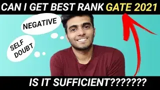 Can I get BEST RANK in GATE 2021 