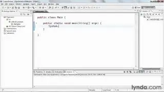 3-4. Passing arguments to the application. java essential training