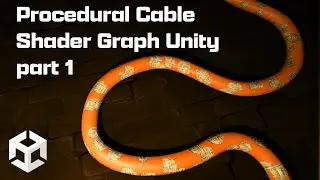 Procedural Cable Shader Graph Unity part 1