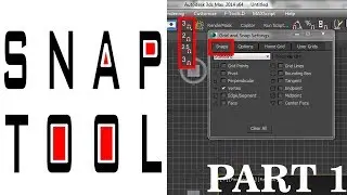 3ds max expert training  how to use snap tool in 3ds max hindi