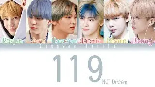 NCT Dream - 119 (Eng/Rom/Han) Color Coded Lyrics