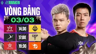 TDT vs HEV | BSS vs SGP | 1S vs FPT - VÒNG BẢNG ĐTDV MÙA XUÂN 2024 | NGÀY 03/03