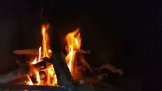 Slow motion fireplace
