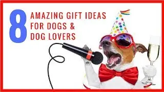 8 Amazing Gift Ideas for DOGS & DOG LOVERS!