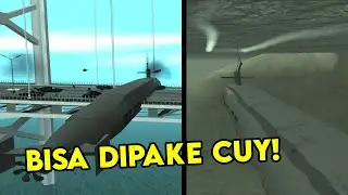 NGENDALIIN KAPAL SELAM RAKSASA DI GTA SAN ANDREAS!