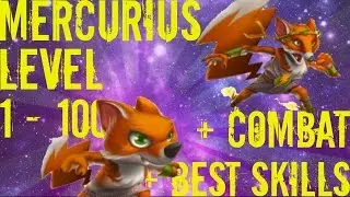 Monster Legends | Mercurius | Level 1 to 100