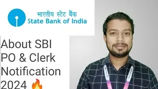 About SBI PO & Clerk Notification 🔥 SBI SO Notification Out 🔥 #sbi