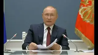 Выступление Президента РФ Владимира Путина на Инвестиционном форуме ВТБ Капитал «РОССИЯ ЗОВЕТ!».
