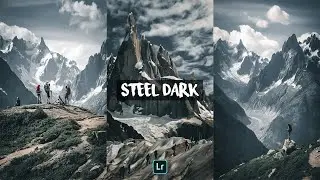 Preset Adobe Lightroom Mobile - Steel Dark Preset