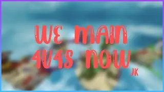 I play 4v4 Bedwars with the Meme Team...