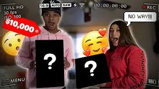 EXCHANGING VALENTINES DAY GIFTS!!!** $10,000**