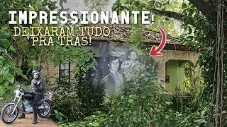 Casa abandonada na floresta com tudo dentro, foi de apavorar !!!