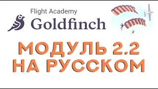 GOLDFINCH FLIGHT ACADEMY ГОЛДФИНЧ НА РУССКОМ   МОДУЛЬ 2 2  ПЕРЕВОД