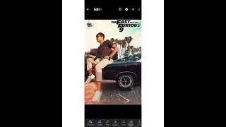 Fast and Furious 9 📷 photo editing