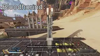 Bloodhound and Loba has a special ping Bocek bow quote / Apex Legends Season 9 Legacy