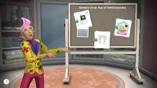 Spending 1012 Fashion gems in The Sims Mobile™