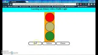 Learning JQuery with Traffic Light