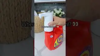 An electric laundry detergent pump 🧺🙌 