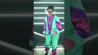 Granny Dancing To Techno Music