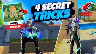 NEW PEAK ( 4 SECRET TRICKS )🔥 Free Fire Tips And Tricks || FireEyes Gaming