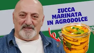 Zucca marinata in agrodolce