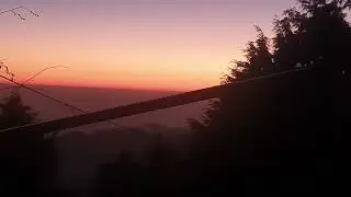 Surkanda devi sunset view uttrakhand