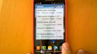Smart Phone Quick Tip: Galaxy S4 TouchDown Widget