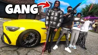 I started my NEW GANG in GTA 5 RP..