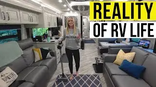 AGE GAP couple living in an RV full time | Day in the life