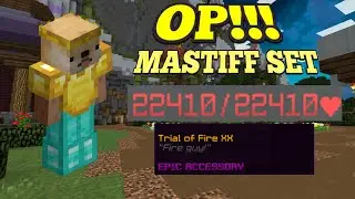 MASTIFF SET IS OP!!!(Hypixel Skyblock)