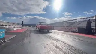 1965 El Camino at New Years No Prep 2025 Maple Grove Raceway 