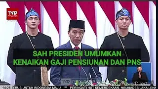 PENGUMUMAN KENAIKAN GAJI PENSIUNAN dan PNS || INI BESARANNYA