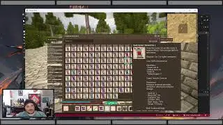 Mini stream, back to the magic mod, sorting spells and ciphers. ~ #viescraft