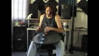 Space Bunnies - featuring the Hang Drum, with beat-synced delays.  Playing the PanART Hang Drum (HD)