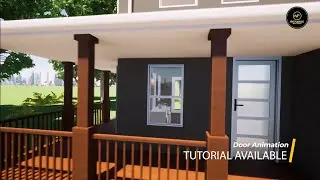 Door animation walkthrough | Twinmotion in Hindi 