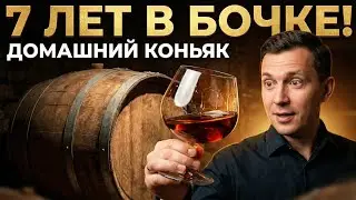 🔥ДЕГУСТАЦИЯ ВЫДЕРЖАННОГО ДОМАШНЕГО КОНЬЯКА ИЗ БОЧКИ🔥 #мужскоехобби #самогон #домашнийконьяк