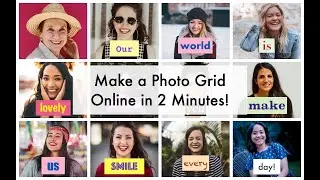 How to Make a Photo Grid Online in 2 Minutes!