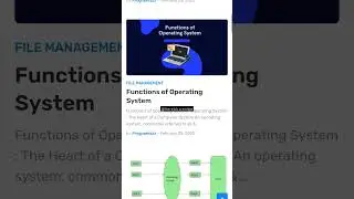 What is Operating System? operating system 
