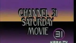 KRBK Channel 31 Saturday Movie - 1988