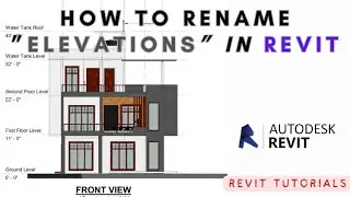 How to Rename elevation in Autodesk Revit