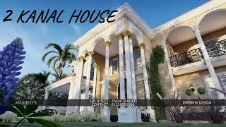 2 KANAL HOUSE IN DHA - ELEVATION DESIGN - INTERIOR DESIGN