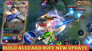 BUILD TERBARU ALUCARD BUFF NEW UPDATE‼️COMBINASI HEPTASEAS & BLADE OF DESPAIR|MOBILE LEGENDS