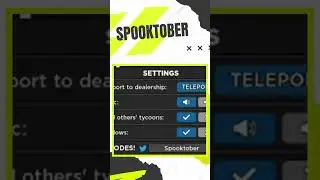 ALL ROBLOX CAR DEALERSHIP TYCOON CODES 2023 *NEW CODE*