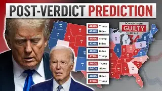 Trump CONVICTED, Polls Show Little Effect on 2024 Battleground Map
